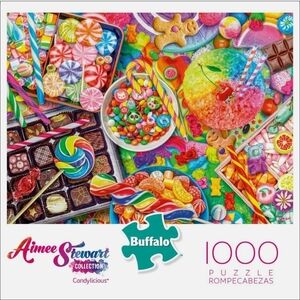 Aimee Stewart-" Candylicious"- 1000 Piece Jigsaw Buffalo Games Puzzle